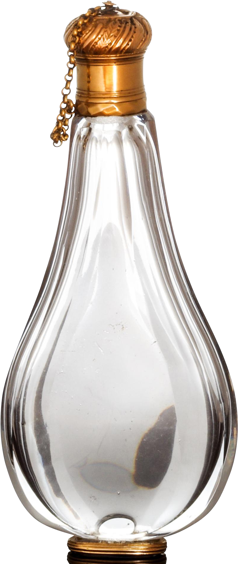 Gold Mounted Antique Teardrop Perfume Bottle France - Perfume (1896x1896), Png Download