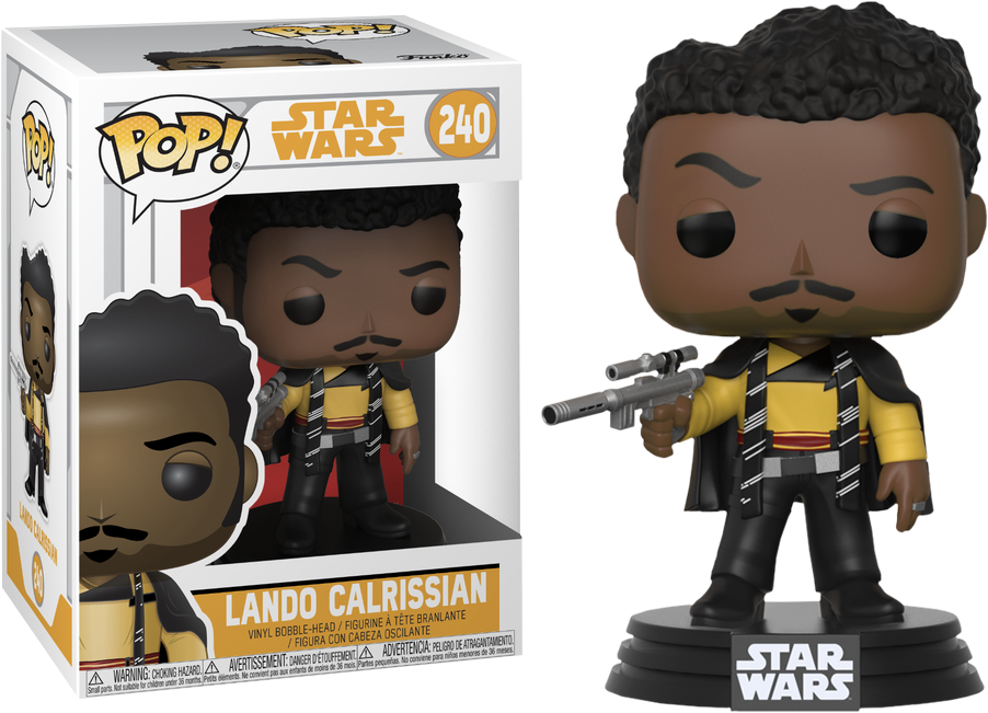 Star Wars Funko Pop Lando (909x665), Png Download