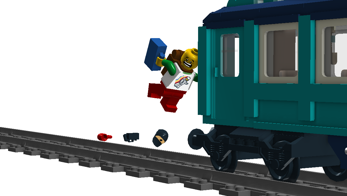 The Coastal Flyer - Railroad Car (1200x679), Png Download