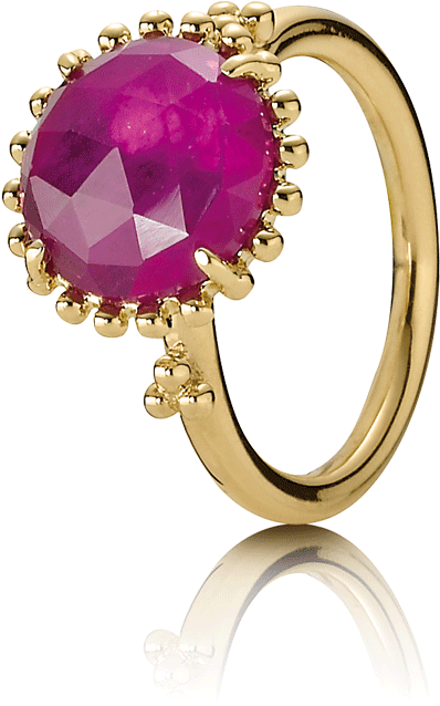 14ct Gold Ring With Pink Sapphire Item No - Ring (1000x1000), Png Download