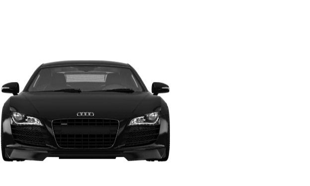 Audi R8'07 By Monkeyface - Supercar (1004x373), Png Download