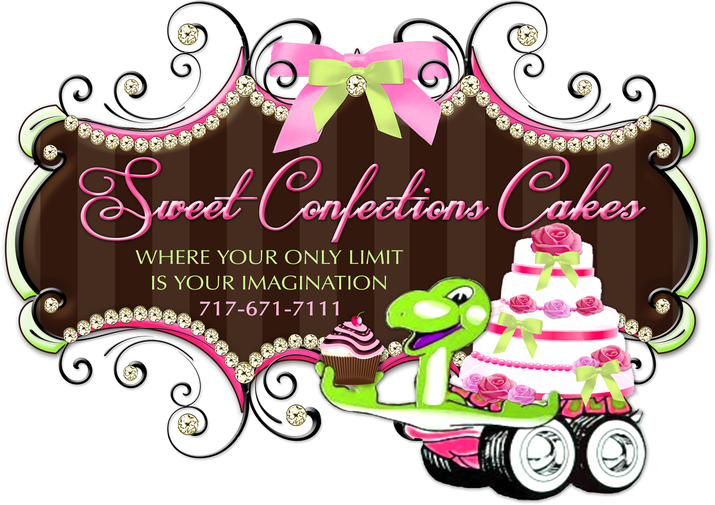 Sweet Art Confections (1500x1119), Png Download