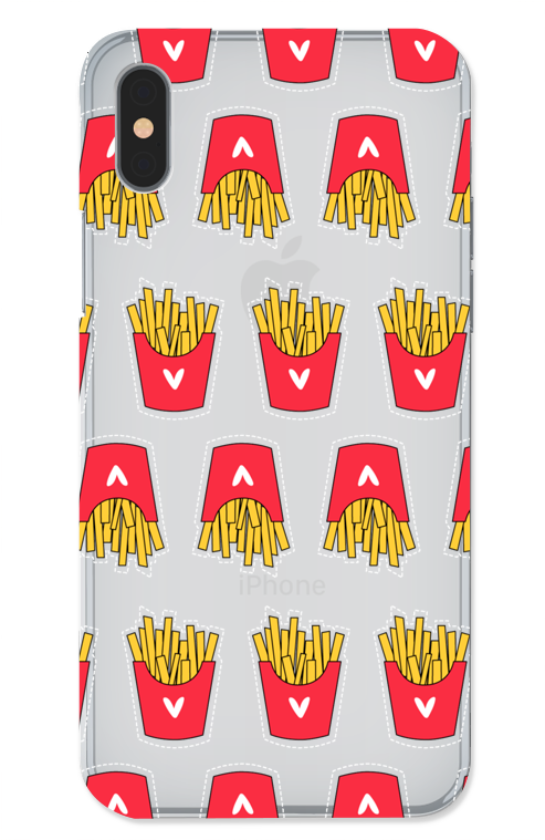Case Transparente I Love Batata Frita De Andréa Correiana - Mobile Phone Case (800x800), Png Download