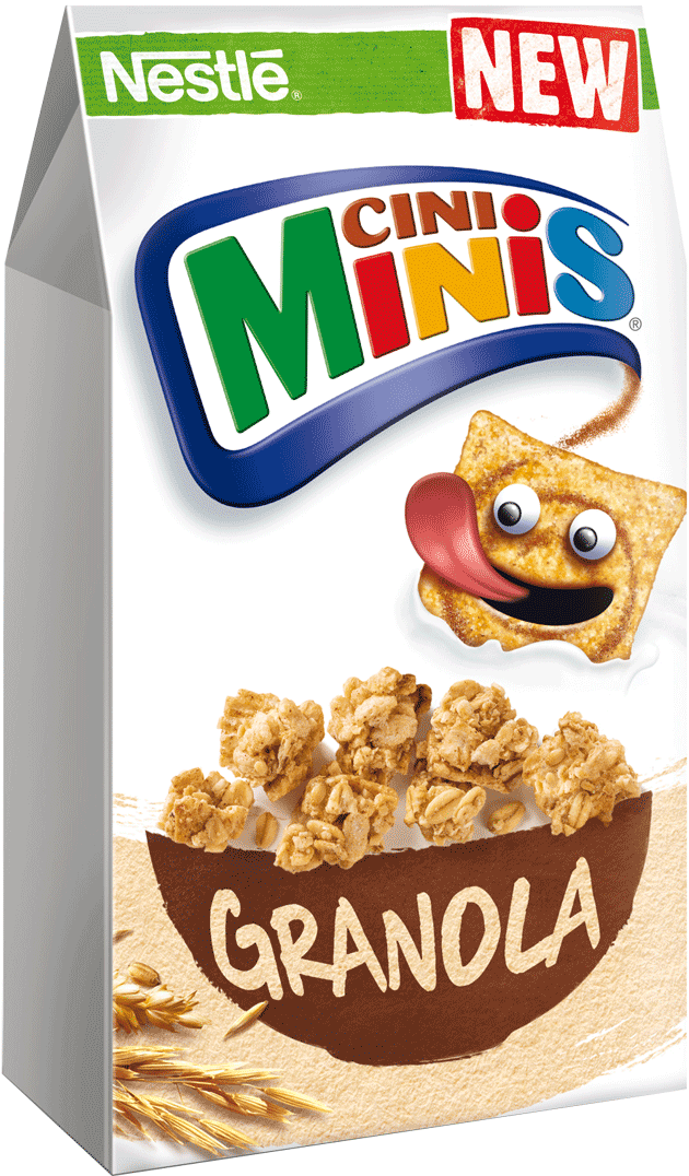 Nestle Cini Minis Granola (820x1094), Png Download