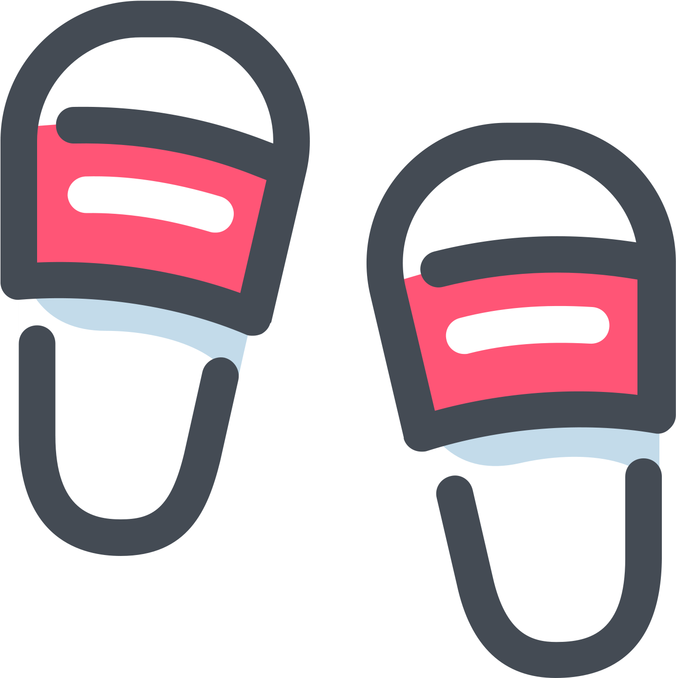Home slippers icon, outline style - Stock Illustration [66396227] - PIXTA