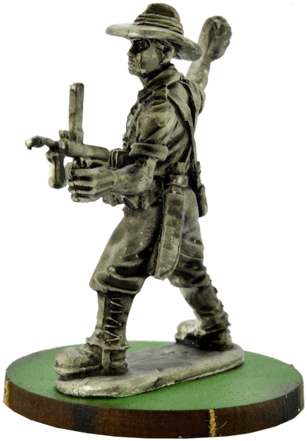 The First Pack Consists Of Six Troops Armed With Owen - Figurine (800x709), Png Download