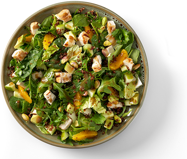 Chopped Super Crunch Salad - Alt Attribute (607x518), Png Download