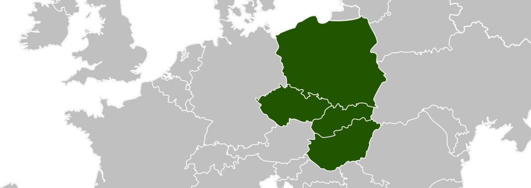 Britain's Eu Referendum - Png Map Central Europe (1070x380), Png Download