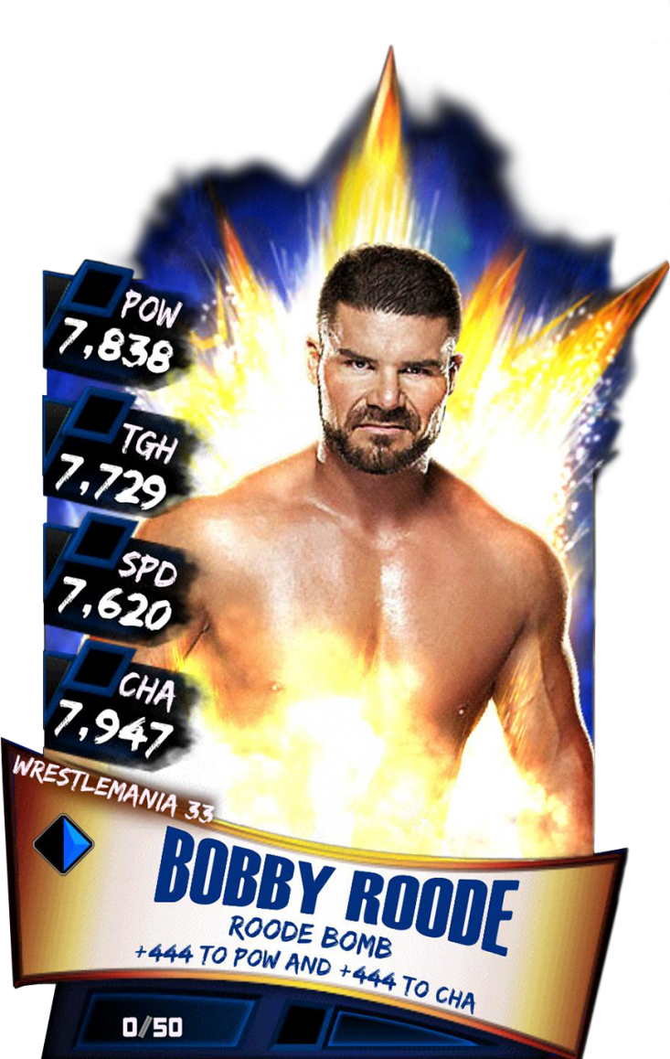 Bobbyroode S3 14 Wrestlemania33 - Wwe Supercard John Cena Wrestlemania 33 (733x1158), Png Download
