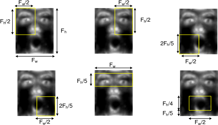 Au Regions Highlighted On A Surprise Gabor Face - Computed Tomography (754x457), Png Download