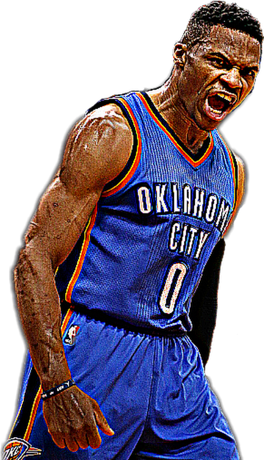 Russell Westbrook Png (530x923), Png Download