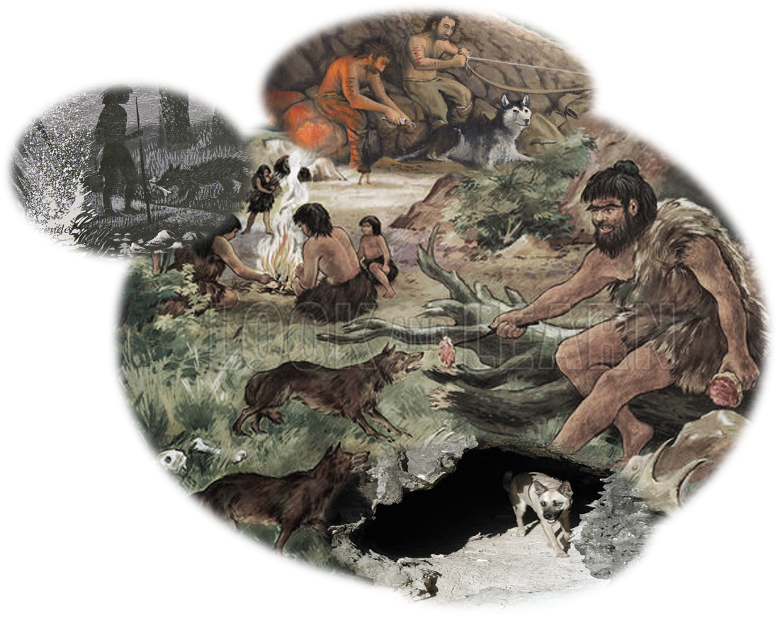 My Summer With Jake - Caveman Village (1098x872), Png Download