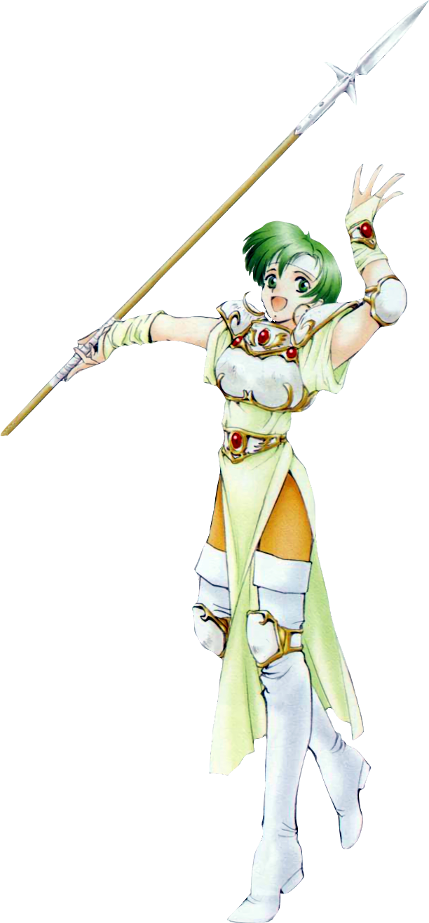 Official Artwork Of Fee From Fire Emblem Treasure - Fire Emblem (612x1314), Png Download