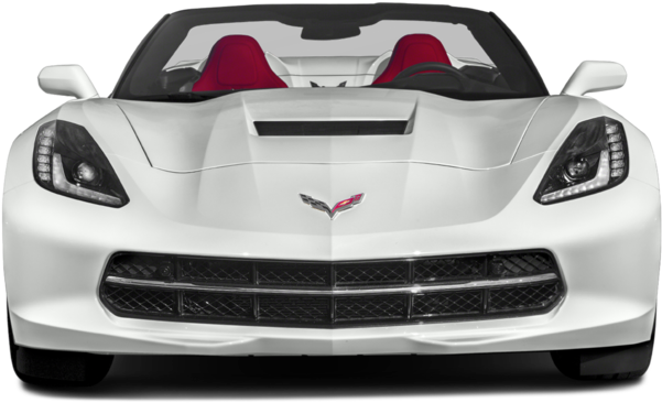2018 Chevrolet Corvette 2dr Stingray Z51 Conv W/2lt - 2018 Corvette Stingray Front View (640x480), Png Download
