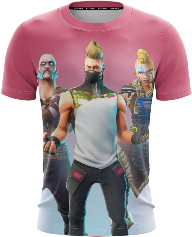 Hover To Zoom - Fortnite Tee Shirt Saison 5 (1024x1024), Png Download
