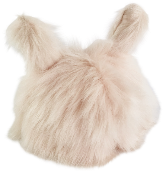 Angela Doll Clothing Dolly's Fur Hat With Ears Flamingo - Clothing (600x631), Png Download