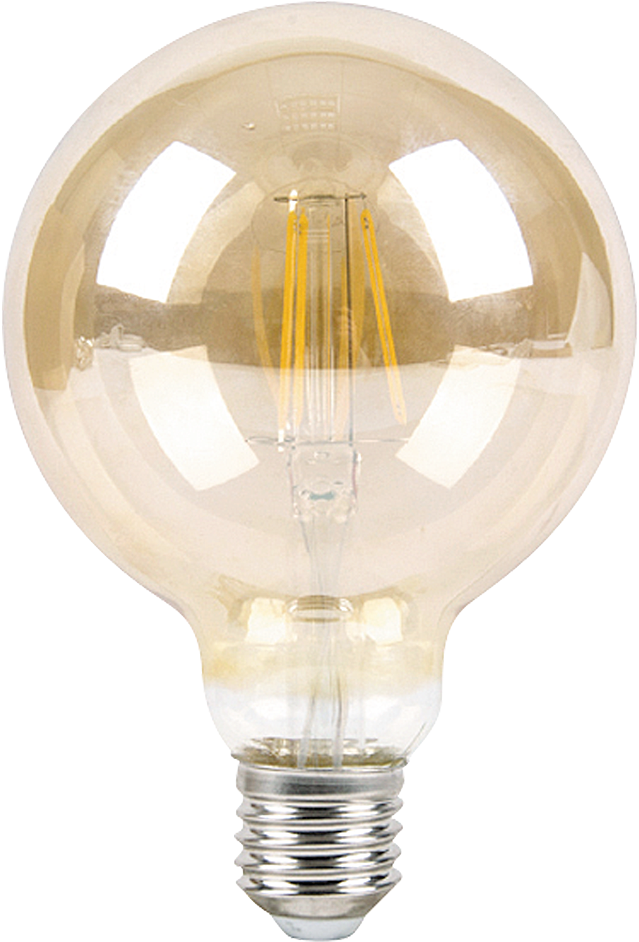 1658 - Incandescent Light Bulb (1024x1024), Png Download