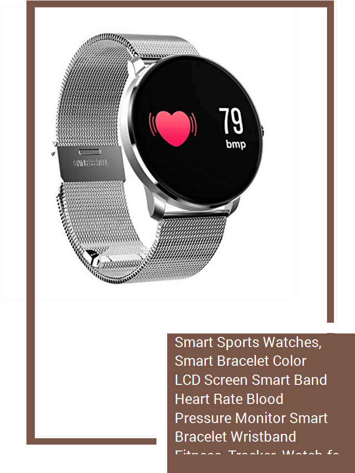Smart Sports Watches, Smart Bracelet Color Lcd Screen - Smartwatch (735x1100), Png Download