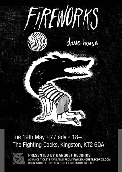 Fireworks / Creepoid / Dave House - Punk Album Cover Art (598x598), Png Download