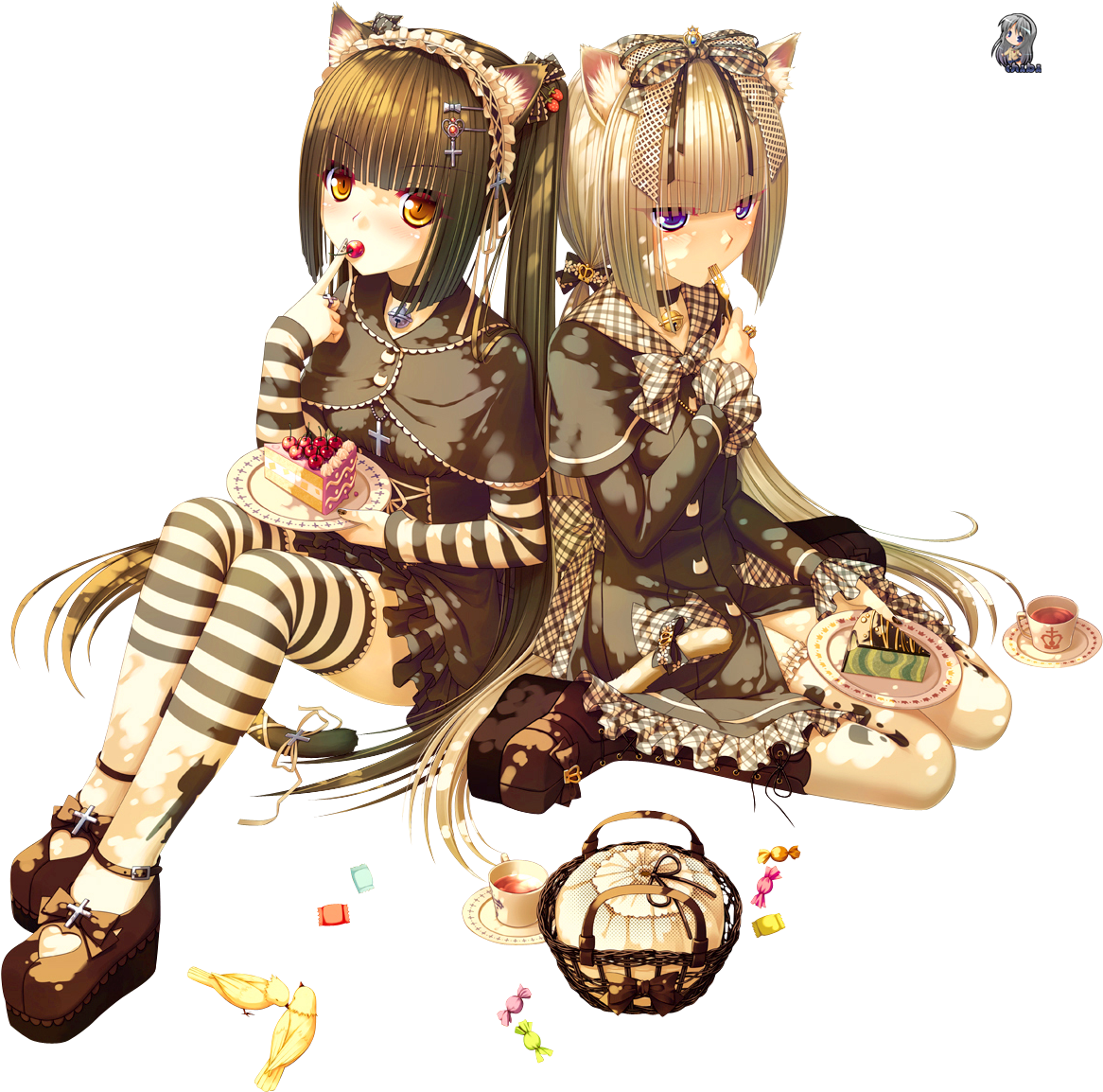 07 Dec 2010 - Sayori Neko Works (1200x1200), Png Download