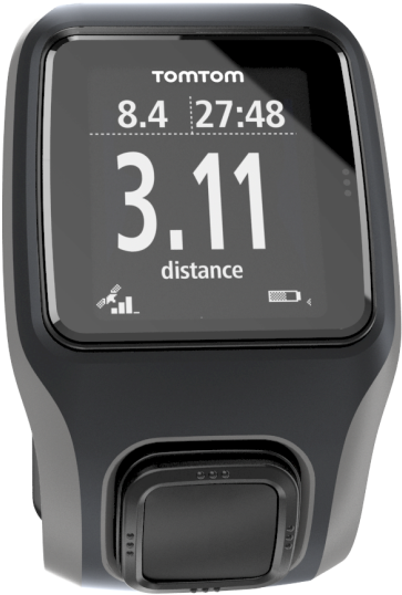 Tomtom Multi-sport Gps Watch Heart Rate Monitor - Tomtom Multi-sport Cardio Gps Watch (red/white) (882x580), Png Download