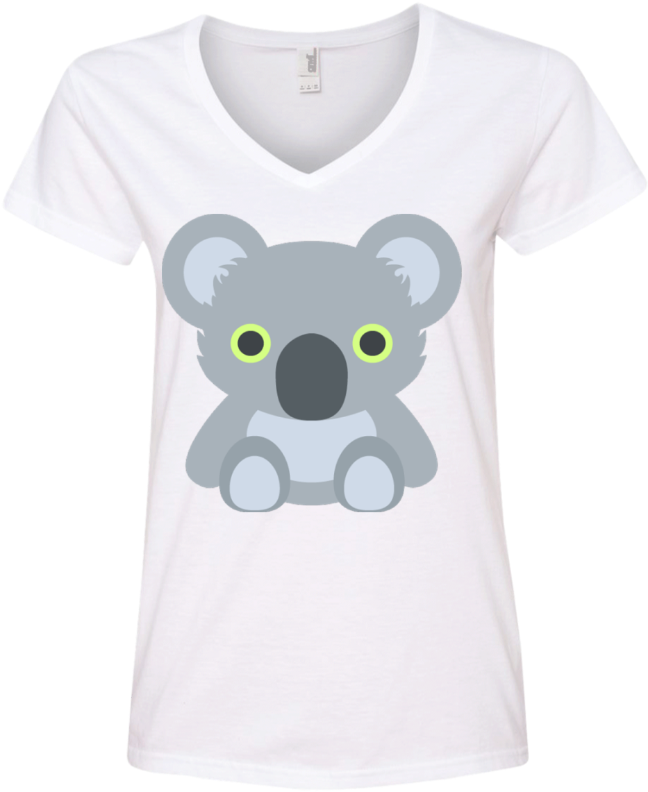 Muursticker Emoji Koala - 20x20cm - Emojione (1155x1155), Png Download