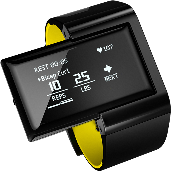 Atlas - Atlas Wearables Wristband (600x601), Png Download