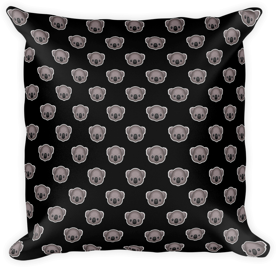 Emoji Pillow - Koala-just Emoji - Handbag (1000x1000), Png Download