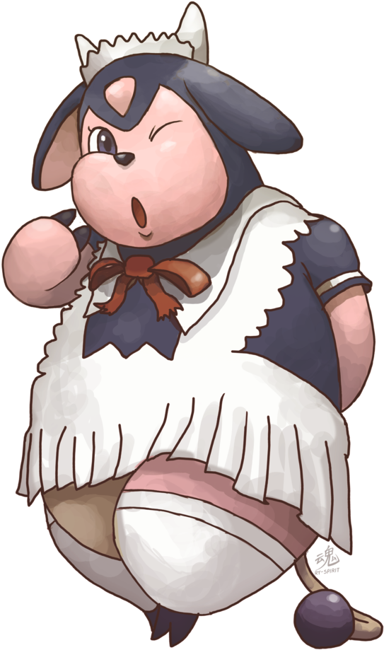Png - Hot Miltank (600x928), Png Download