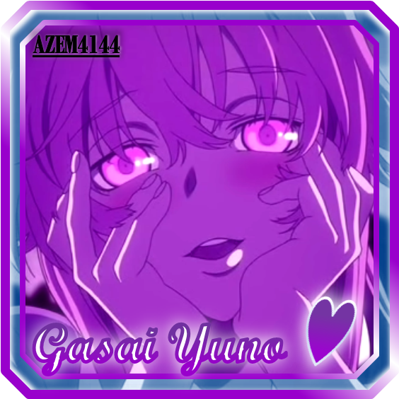 Mirai Nikki Avatar 01 - Wide Variety Of Future Diary Mirai Nikki Characters (601x571), Png Download