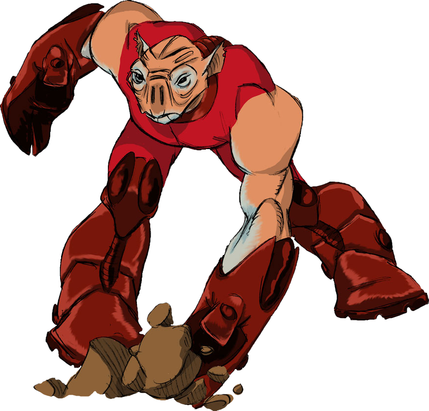 Digger - Steven E Gordon Ben 10 (871x835), Png Download