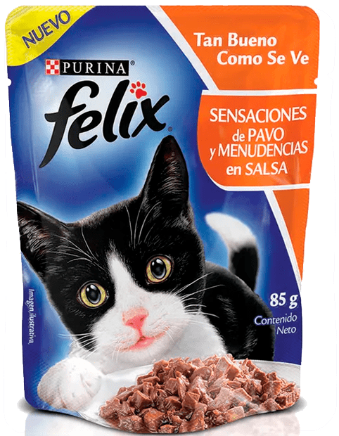 Felix Cat Food (800x800), Png Download