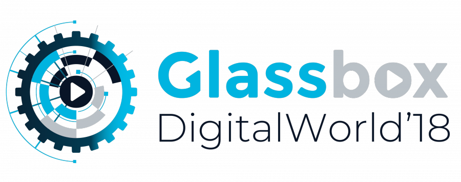 Digitalworld'18 Bringing Together The Glassbox Digital (900x355), Png Download