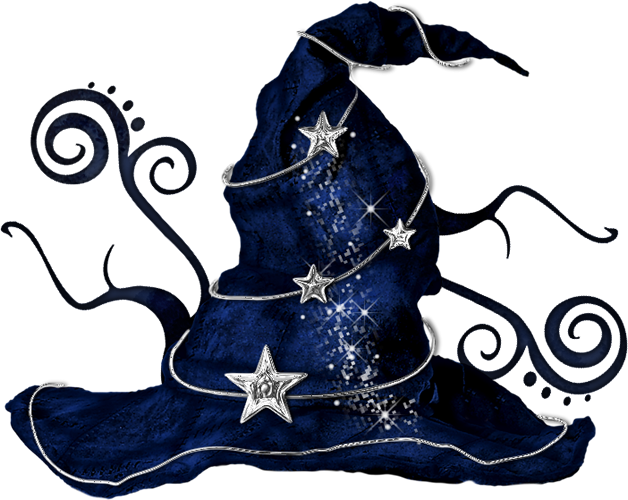 Hat-005 - Chapeau Sorcière Png (628x500), Png Download