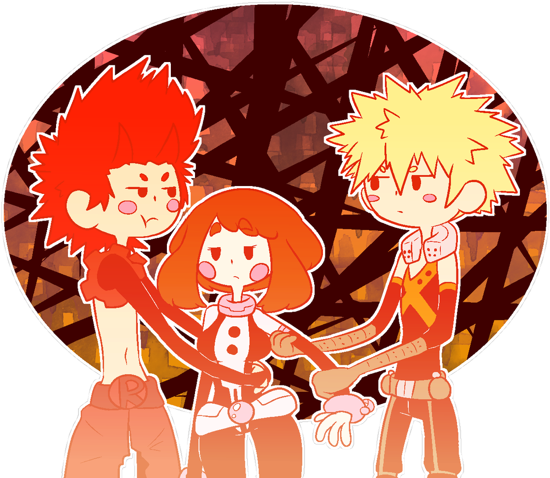 Tri-falls For @corazoneunicorn These Three Are The - My Hero Academia (1200x970), Png Download