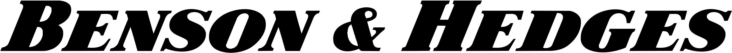 Benson & Hedges 01 Logo Black And White - Benson And Hedges Logo (2400x2400), Png Download