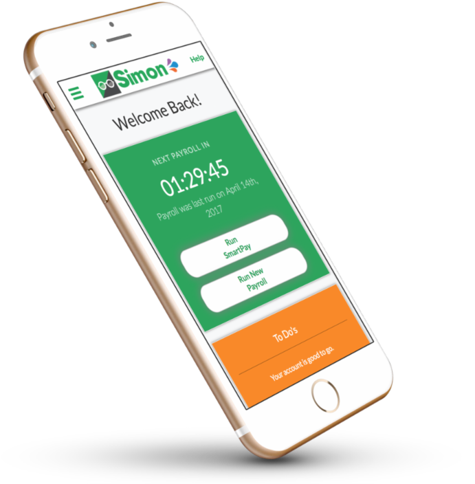 Our New Paperless Payroll App For Your Smartphone - Getpayroll (800x738), Png Download