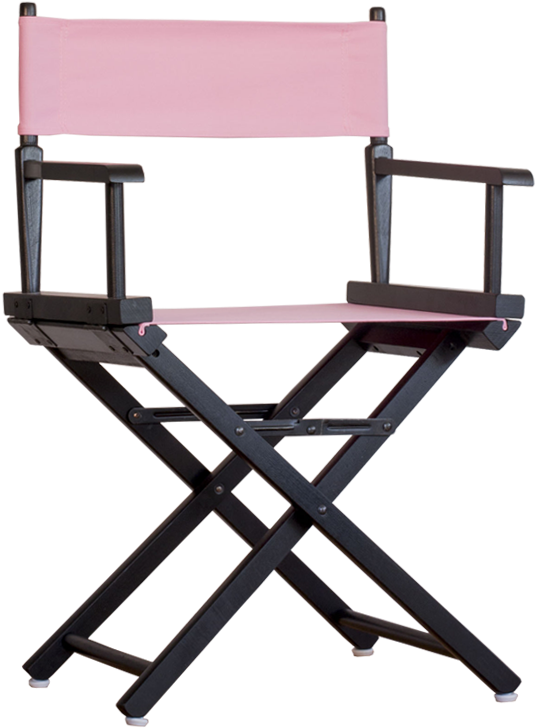 Custom Makeup Chair Director Chairs Tall Black Chair - Unopiu Ginger (800x800), Png Download