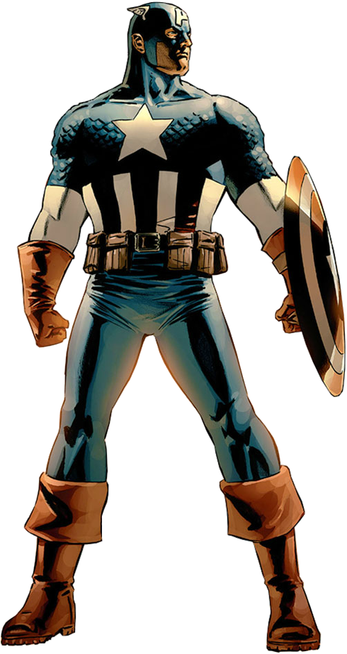 Captain America (500x942), Png Download