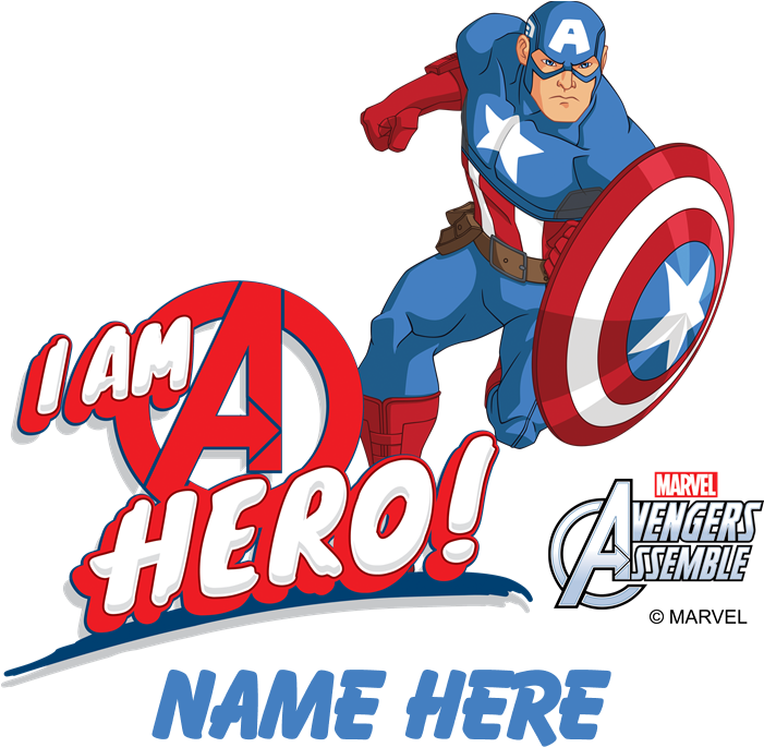 Avengers Assemble Captain America Persona Dog Tags - Avenger Assemble Disney Xd (700x700), Png Download