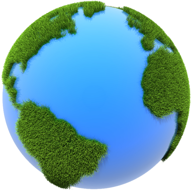 Mapol Y El Miedo Ambiente - Green Earth Carbon Footprint (693x693), Png Download