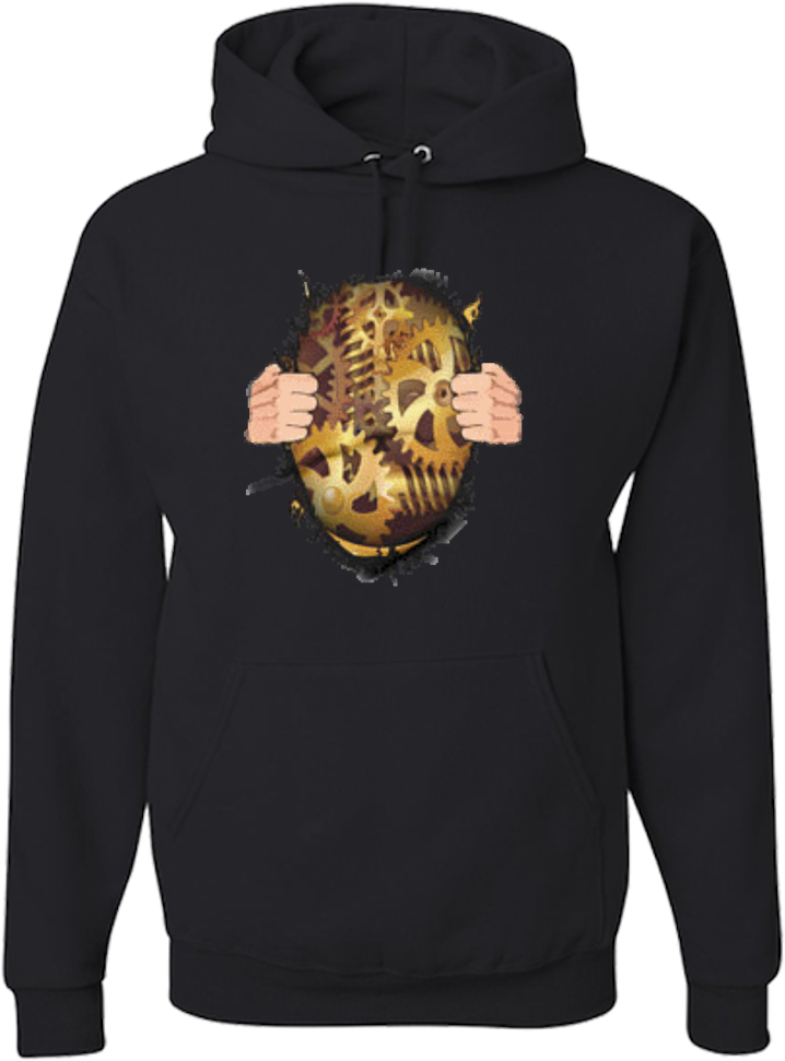 Steampunk Inside & Out - Sweatshirt (1000x1000), Png Download