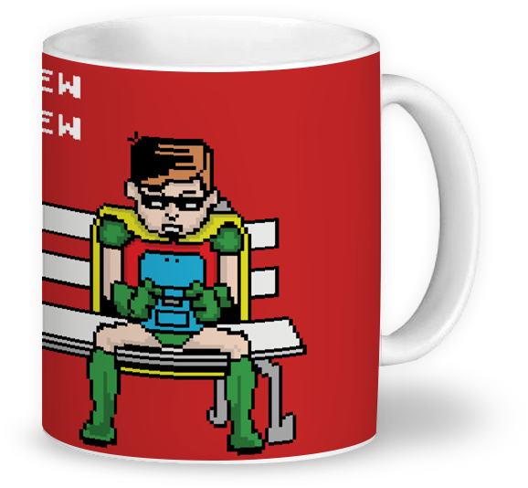 Caneca Batman E Robin De João Gabriel Rocha Câmarana - Caneca - Bailarina (800x800), Png Download