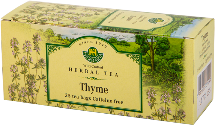 Thyme Leaves Tea, 25 Tea Bags - Birch Leaf Tea (723x500), Png Download
