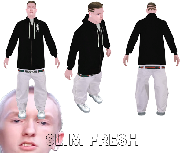 [shw] Slim Jesus More Like Slim Fresh - Gta San Andreas Slim Jesus (600x600), Png Download