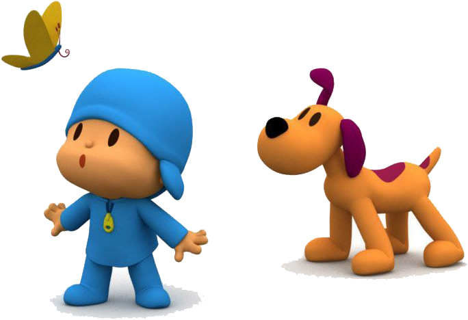 Pocoyo Personajes Png (787x526), Png Download