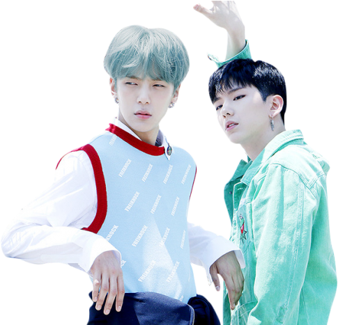 #monsta X Shine Forever #monsta X #shine Forever Monsta - Monsta X Minhyuk Kihyun Shine Forever (700x466), Png Download