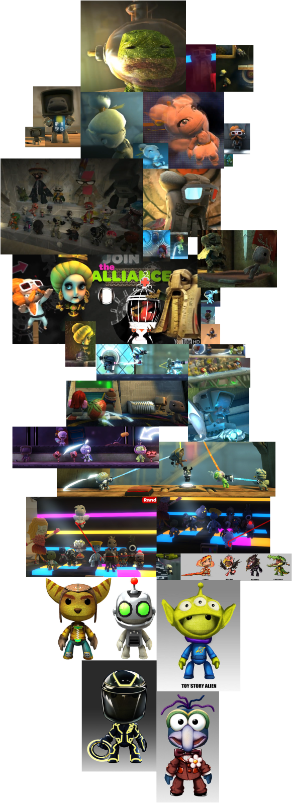 Little Big Planet 2 Costumes (623x1600), Png Download