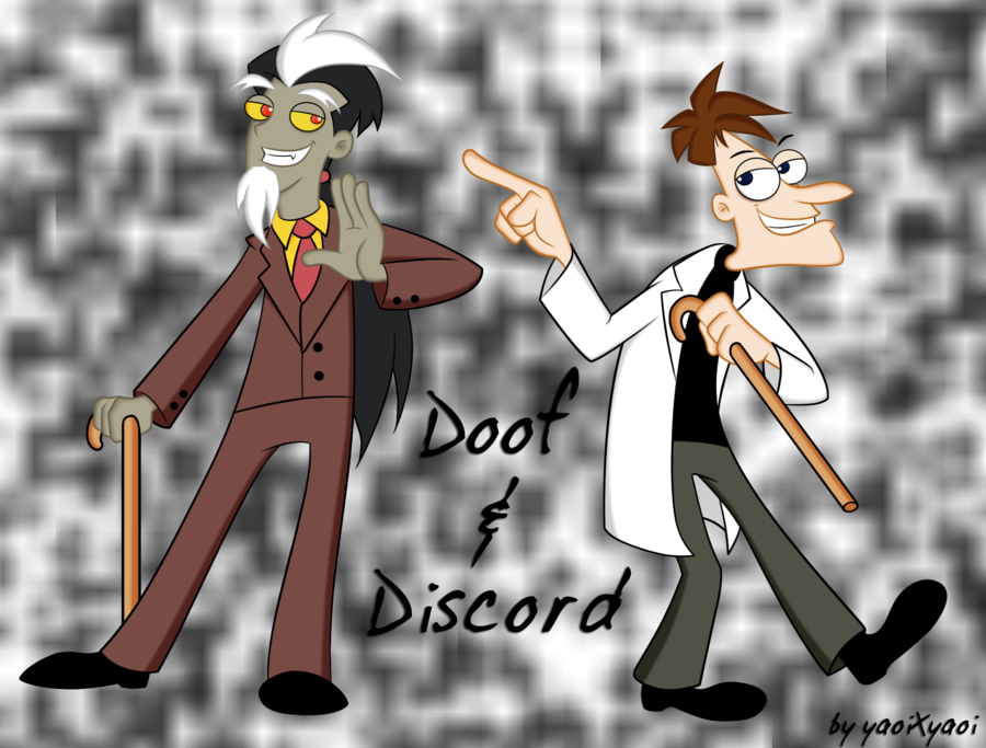 Yaoixyaoi, Crossover, Discord, Heinz Doofenshmirtz, - Phineas And Ferb (900x683), Png Download