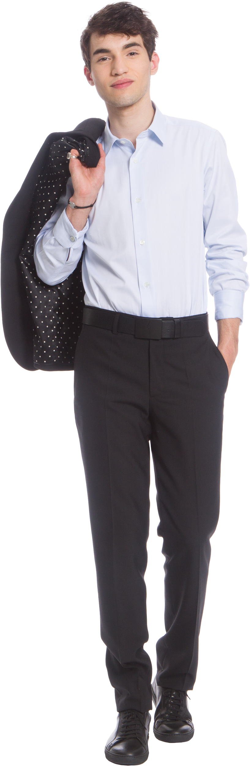 Sneaker Celestin - Eu - Lookbook - Tuxedo (950x2500), Png Download